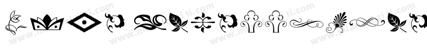 Type Embellishments One LET字体转换